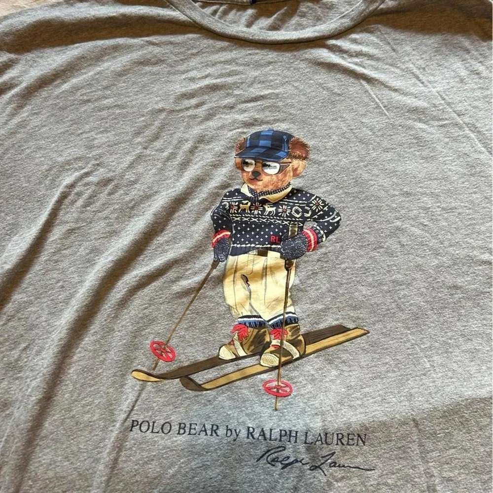 Polo Ralph Lauren Bear Skiing Tee